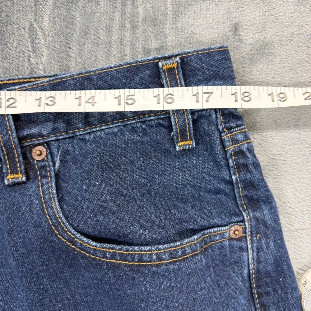 VTG Baggy 2000 Levis 569 Loose‎ Straight Fit Jeans Made in USA Mens 36x32 Blue